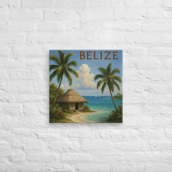 Tropical Belize Canvas Painting - Image 2